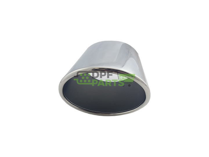 Końcówka ozdobna nierdzewna polerowana OWAL XXL , Seat Leon I