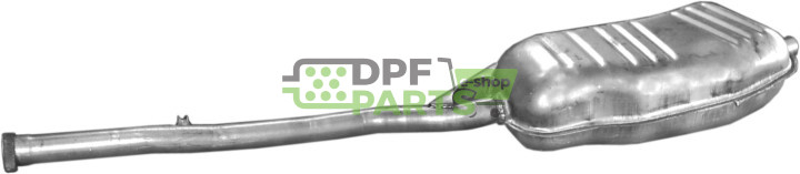 Koncový tlumič výfuku BMW 318i  1.8  90-98, Polmo 03.21 A, OE 18 10 1 247 278 18 10 1 723 769 18 10 1 737 659