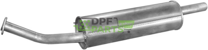 Koncový tlumič výfuku BMW E21 78-83 320i 6-cyl., Polmo 03.26 A, OE 18 12 1 175 108