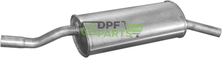 Koncový tlumič výfuku BMW E30 92- 320i/324D, Polmo 03.28 A, OE 18 10 1 719 234 18 12 1 176 986