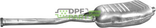 Koncový tlumič výfuku BMW 320i 2.0 95-99 / 323i 2.5 95-99, Polmo 03.31 A, OE 18 10 1 723 610 18 10 1 737 097