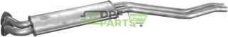 Střední tlumič výfuku BMW E30 83-87 323i, Polmo 03.40 A, OE 18 12 1 177 935