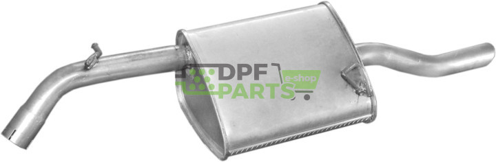 Koncový tlumič výfuku Daewoo Nubira 2.0i Sedan -16V 97-06/99, Polmo 05.17 A, OE 96311398