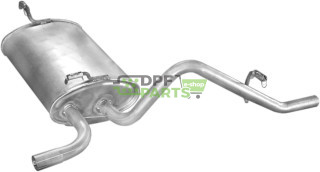 Koncový tlumič výfuku Daewoo Matiz 0.8 98-00, Polmo 05.20 A, OE 96318319 96323045