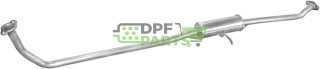 Střední tlumič výfuku Daewoo Tico 0.8 b/kat 91-, Polmo 05.23 A, OE 14190A78B02