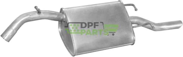 Koncový tlumič výfuku Daewoo Nubira II 2.0 99-, Polmo 05.24 A, OE 96270603