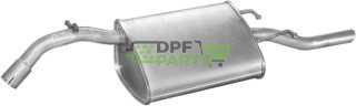 Koncový tlumič výfuku Daewoo Nubira II 1.6 -16V 99-, Polmo 05.25 A, OE 96270601 96273662