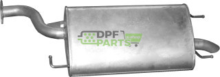 Koncový tlumič výfuku Daewoo Evanda Sedan 00-06, Polmo 05.29 A, OE 