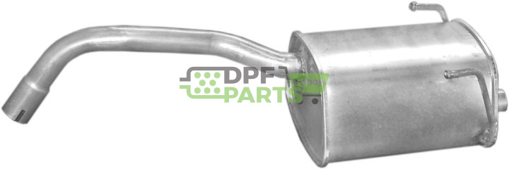 Koncový tlumič výfuku Fiat Panda 1.1 1.2 09.03- hatch. van, Polmo 07.420 A, OE 46 817 652