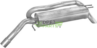 Koncový tlumič výfuku Fiat Stilo 1.8i -16V 01-, Polmo 07.423 A, OE 46 821 881 73 502 759