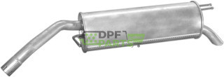 Koncový tlumič výfuku Fiat Stilo 1.2 16V 01 -, Polmo 07.424 A, OE 46 805 965