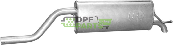 Koncový tlumič výfuku Fiat Grande Punto 1.2i 09/05-, Polmo 07.433 A, OE 51782324