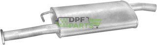 Střední tlumič výfuku Ford Transit 80-100S-120-150S  94-00, Polmo 08.334 A, OE 1013124 1019675 7167023