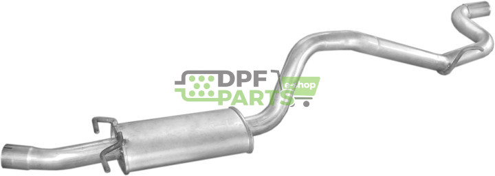 Koncový tlumič výfuku Ford Transit 80-100S-120-150S  94-00, Polmo 08.335 A, OE 1002912 1019684 1020805 7167025 7292880