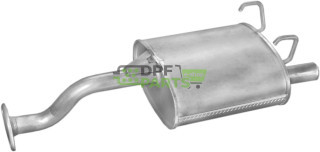 Koncový tlumič výfuku Honda Civic 1,4i-16V 96-01, Polmo 09.56 A, OE 18030-S03-E40