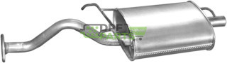 Koncový tlumič výfuku Honda Concerto 89-95 1.5i kat, Polmo 09.96 A, OE 18307-SK3-G41