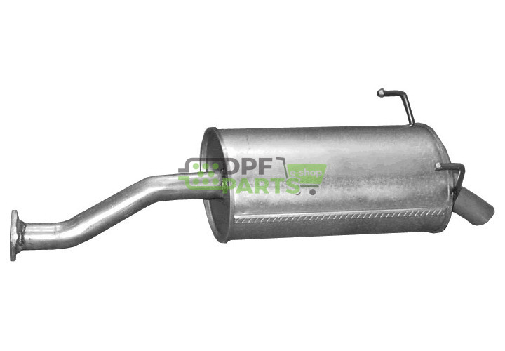 Koncový tlumič výfuku Honda Civic Hatchback 1.4i/1.6i -16V 01-09/05, Polmo 09.116 A, OE 18030-S5S-E10