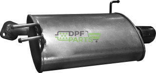 Koncový tlumič výfuku Honda Accord 2.4i 16V, Polmo 09.140 A, OE 18035-SEAJ01