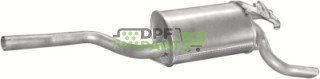 Koncový tlumič výfuku MERCEDES W201 85-93 2.5D, 13.13 A, 2014901115 2014903415