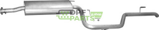 Koncový tlumič výfuku MERCEDES Vito-638 113/114 , V200 , V230, 13.16 A, 638 490 11 15