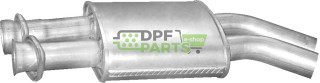 opravný tlumič výfuku Mercedes 420 SE , 500SE 85-91, Polmo 13.17 A, OE 1264904115 3351641753075