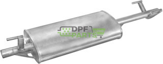 Počáteční tlumič výfuku Mercedes Sprinter 208D 308D 408D 02/95-04/00 2.3D, Polmo 13.18 A, OE 9034900019