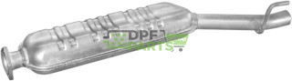 Střední tlumič výfuku Mercedes C220 93-96 2.2D, Polmo 13.26 A, OE 2024902721