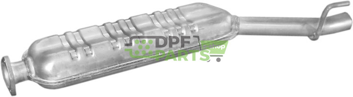 Střední tlumič výfuku Mercedes C220 93-96 2.2D, Polmo 13.26 A, OE 2024902721