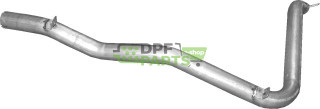 výfkový trubek Mercedes 200 GE, 230 G/GE, 240/250/300 GD Diesel, Polmo 13.27 A, OE 4604900921 4604901321