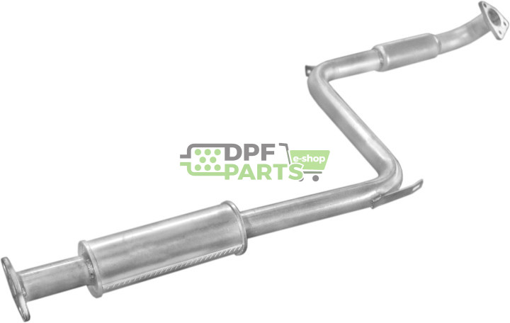 Střední tlumič výfuku Mitsubishi Sigma 3,0i sedan 91-97, Polmo 14.97 A, OE MB 890675