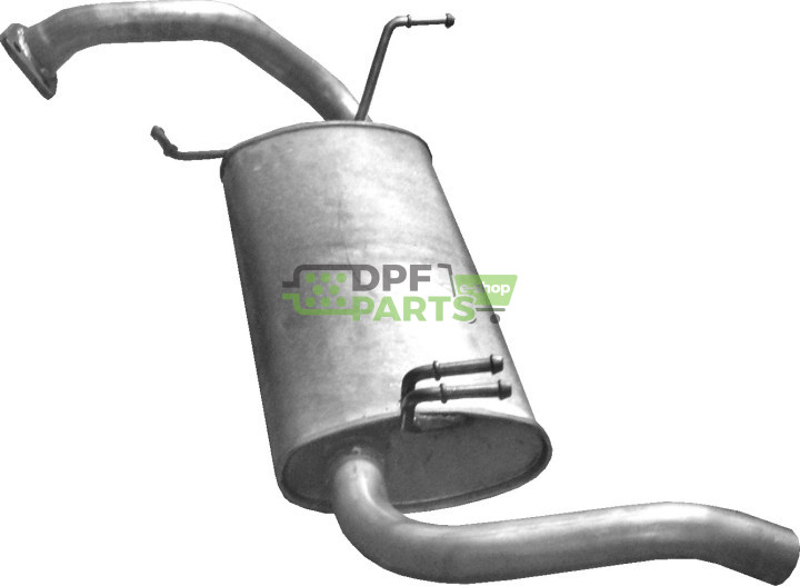 Koncový tlumič výfuku Space Star 1.3i/1.6i 16V/1.8 GDi/1.8i 10/98-12/05, Polmo 14.102 A, OE MR464280