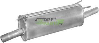 Koncový tlumič výfuku Opel Omega B 2.0i X20SE 8V kombi kat  94-, Polmo 17.53 A, OE 5852838 5852848 5852931 5852932 9046696701 90