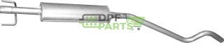 Střední tlumič výfuku Opel Astra G/ Astra H 1.4i 16V, Polmo 17.61 A, OE 13110765 5852299