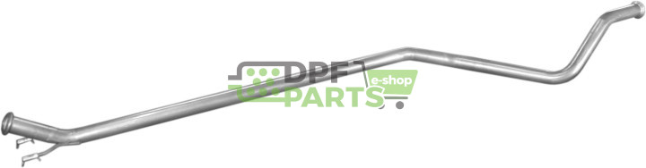 středová trubka Peugeot 307 1.4HDi turbo diesel Hatchbak 02-, Polmo 19.393 A, OE 1717.P8