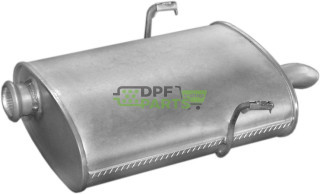 Koncový tlumič výfuku Peugeot 406 1.9SD TD sedan  10/95 -98, Polmo 19.406 A, OE 1726.N3