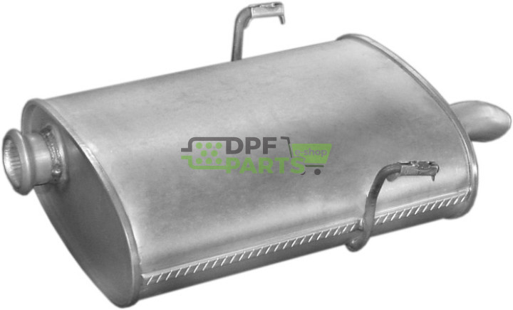 Koncový tlumič výfuku Peugeot 406 1.9SD TD sedan  10/95 -98, Polmo 19.406 A, OE 1726.N3