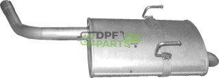 Koncový tlumič výfuku Rover 75 1.8 16V 04/99-, Polmo 22.41 A, OE GEX33698 WCG102840