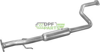 Střední tlumič výfuku Rover 420  2.0i -16V  05/95 -97  2.0i -16V  06/97 - 99, Polmo 22.59 A, OE GEX-33624 WCE-103180