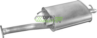 Koncový tlumič výfuku Rover 420  2.0  Turbo Diesel 95-99, Polmo 22.65 A, OE GEX-33629