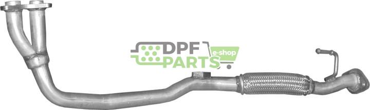 Rura kolektorowa Toyota Celica  1.6 10/89-10/93, Polmo 26.07 A, OE 17410-16742