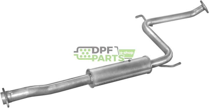 Střední tlumič výfuku Toyota Camry 2.0i16V SD/Liftback/Kombi/86-91, Polmo 26.13 A, OE 1742074150 1742074151