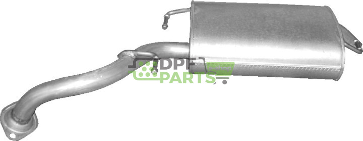 Koncový tlumič výfuku Toyota Corolla Verso 1.6/1.8 04/04-, Polmo 26.14 A, OE 174300D320