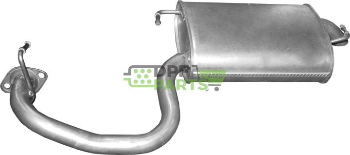 Koncový tlumič výfuku Toyota Avensis 03/03-10/08 1.8i-16V lifback , sedan 1.8i-16V 01/03-10/08 combi, Polmo 26.26 A, OE 17430OD2