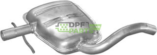 Střední tlumič výfuku VW Golf III 1.9TDI 95-01  1.9SDI 95-98  2.0 /Vento, Polmo 30.102 A, OE 1H0253409J 1H0253409N