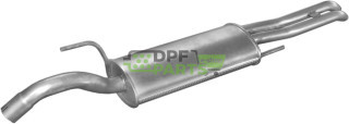Koncový tlumič výfuku VW Passat 1.9TDi kat  93-96, Polmo 30.141 A, OE 3A0253609P