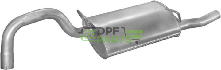 Koncový tlumič výfuku Volvo 440 2.0i  92 -97     460 2.0i  92-94, Polmo 31.63 A, OE 3466456