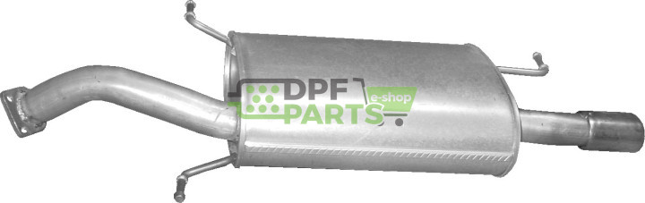 Koncový tlumič výfuku Volvo S40/V40 1.6i/1.8i/2.0i, Polmo 31.97 A, OE 30865615