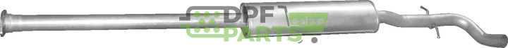 Střední tlumič výfuku Volvo S802.4i/2.4 TD, Polmo 31.249 A, OE 8624765 9492257