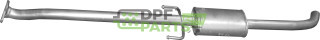 Střední tlumič výfuku Kia Cee`d 1.4i/1.6i 16V, Polmo 47.68 A, OE 287001H000 287001H070