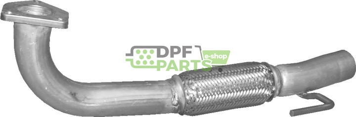 Trubka sběrná Saab 9-3 2.0i Turbo 16V Sedan/Kombi 06/02-, Polmo 48.06 A, OE 12.75.8374